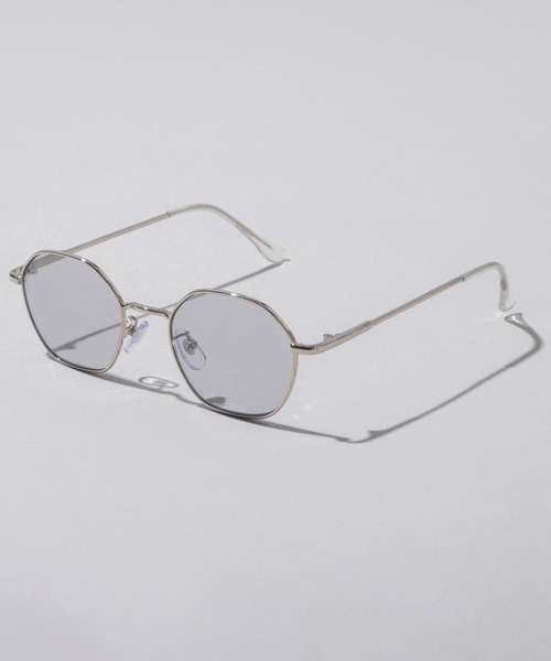 Munich（ミューニック）の「メタルスクエアフレームサングラス（サングラス・レディース・ブラウン/クリア/グレー・FREE）」の4枚目の写真