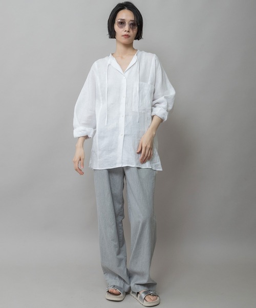 Munich（ミューニック）の「メタルスクエアフレームサングラス（サングラス・レディース・ブラウン/クリア/グレー・FREE）」の18枚目の写真