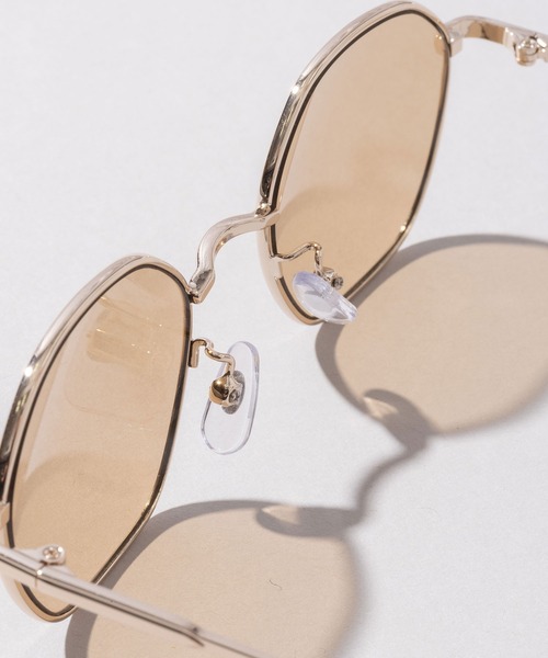 Munich（ミューニック）の「メタルスクエアフレームサングラス（サングラス・レディース・ブラウン/クリア/グレー・FREE）」の21枚目の写真