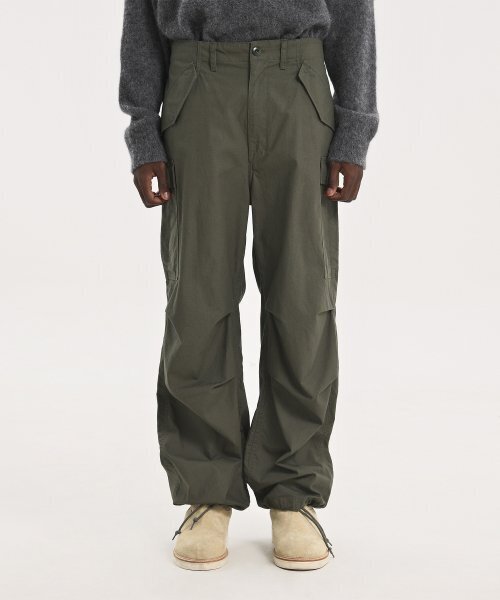 BROWNYARD(ブラウンヤード)の「23FW ミリタリーフィールドパンツ, オリーブ(その他パンツ・レディース・その他・3/4/5)」の3枚目の写真