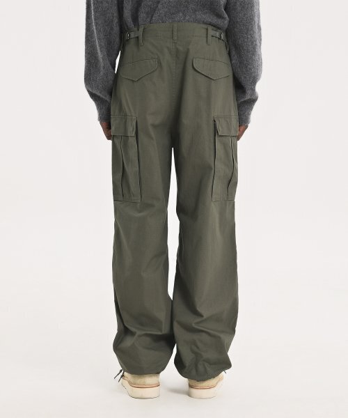 BROWNYARD(ブラウンヤード)の「23FW ミリタリーフィールドパンツ, オリーブ(その他パンツ・レディース・その他・3/4/5)」の4枚目の写真