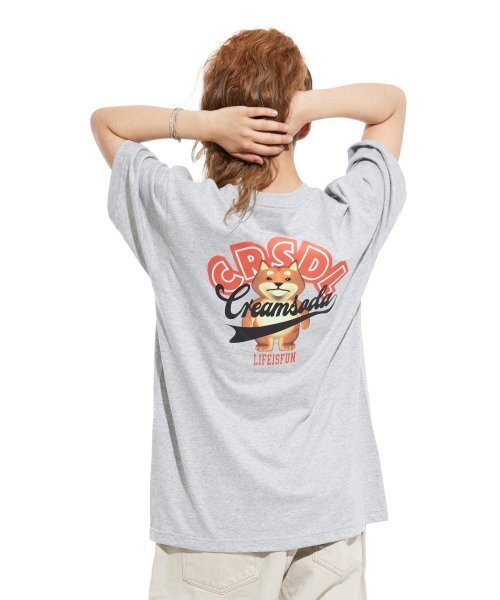 CREAM SODA LAB(クリームソーダラボ)の「スタックアップパク 半袖Tシャツ グレー レッド(Tシャツ/カットソー・メンズ・その他・MEDIUM/X-LARGE/XX-LARGE/LARGE)」の13枚目の写真