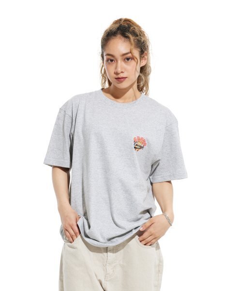 CREAM SODA LAB(クリームソーダラボ)の「スタックアップパク 半袖Tシャツ グレー レッド(Tシャツ/カットソー・メンズ・その他・MEDIUM/X-LARGE/XX-LARGE/LARGE)」の14枚目の写真