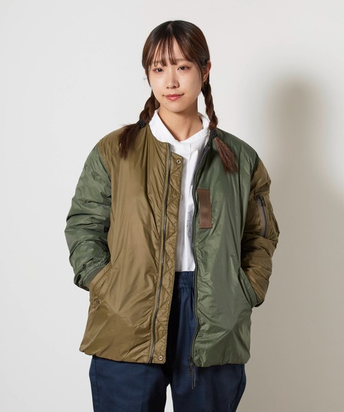 TAION/タイオン ジャパンスペシャル リバーシブル MA-1 ダウン