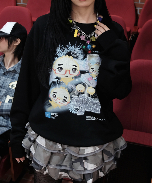 NYXX（エヌワイエックスエックス）の「NYGD DDR SWEATSHIRTS BLACK（スウェット・レディース・その他・FREE）」の3枚目の写真