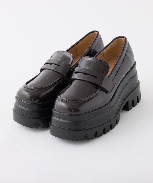 one after another NICE CLAUP（ワンアフターアナザーナイスクラップ）の「【2way仕様】トリプルソールローファー（ローファー・レディース・ブラック/ダークブラウン・S/M/L）」の6枚目の写真