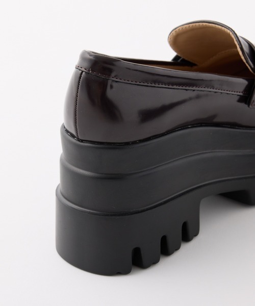 one after another NICE CLAUP（ワンアフターアナザーナイスクラップ）の「【2way仕様】トリプルソールローファー（ローファー・レディース・ブラック/ダークブラウン・S/M/L）」の11枚目の写真