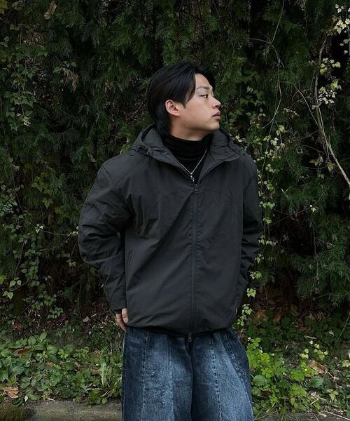 AREUBAN(アルバン)の「ライトシェルパディッドジャケット_チャコール(ダウンジャケット/コート・メンズ・その他・3)」の11枚目の写真