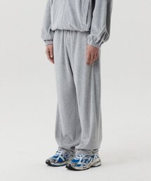 ベルベットラインパンツ_GREY