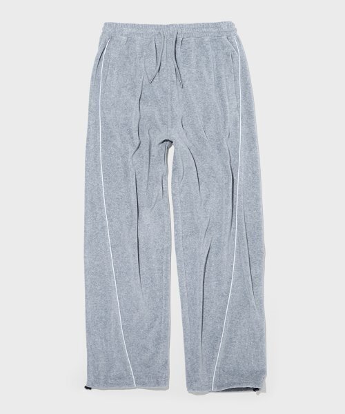 WMC(ダブリューエムシー)の「ベルベットラインパンツ_GREY(スウェットパンツ・メンズ・グレー・30(M)/32(L))」の3枚目の写真