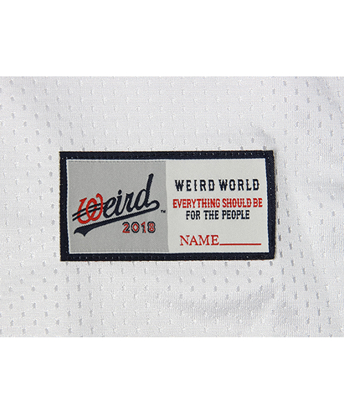 WEIRDWORLD(ウィアード ワールド)の「WEIRD 18 ラグビー ジャージ ホワイト(Tシャツ/カットソー・レディース・ホワイト・MEDIUM/LARGE/X-LARGE)」の7枚目の写真
