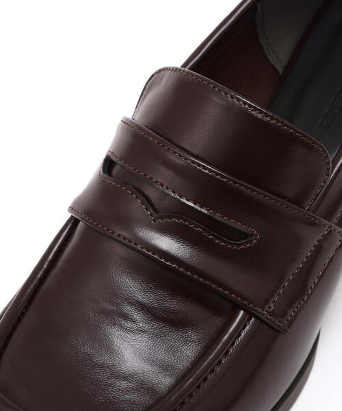 FREE'S MART（フリーズマート）の「◆ヒールローファー（ローファー・レディース・ブラック/ブラウン・SMALL/MEDIUM）」の8枚目の写真