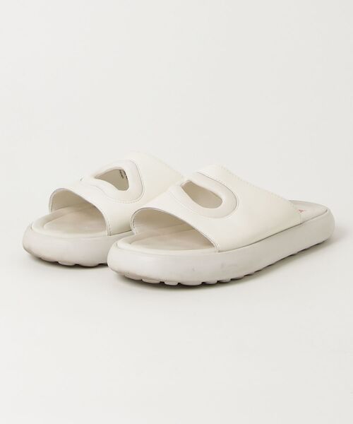 値下げ　CAMPER 2025SSサンダル　ホワイト　EU38 24〜24.5㎝ ブランド古着】フラットサンダル（サンダル）｜CAMPER（カンペール）の