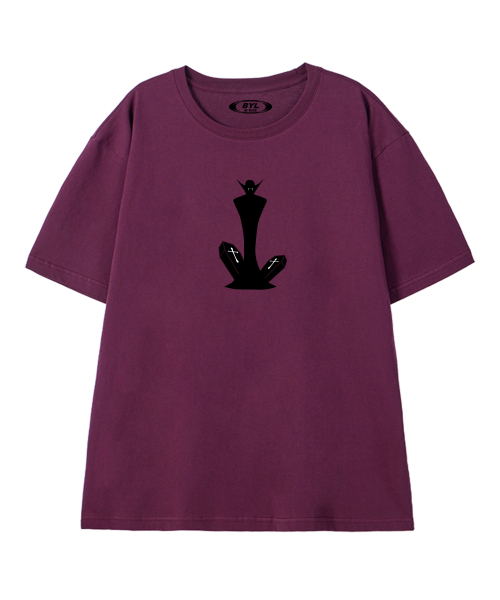 BY.L（バイエル）の「モンスター ドラキュラ 半袖Tシャツ ワイン（Tシャツ/カットソー・メンズ・その他・MEDIUM/LARGE/X-LARGE/XX-LARGE）」の3枚目の写真