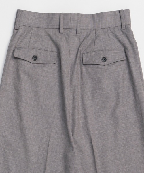 MAISON SPECIAL(メゾンスペシャル)の「Baggy Slacks Pants/バギースラックスパンツ(スラックス・レディース・ベージュ/グレー/ブラック・38/36)」の19枚目の写真