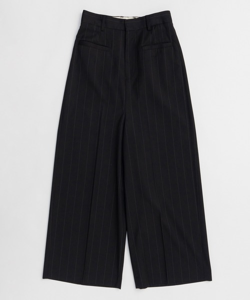 MAISON SPECIAL(メゾンスペシャル)の「Baggy Slacks Pants/バギースラックスパンツ(スラックス・レディース・ベージュ/グレー/ブラック・38/36)」の15枚目の写真