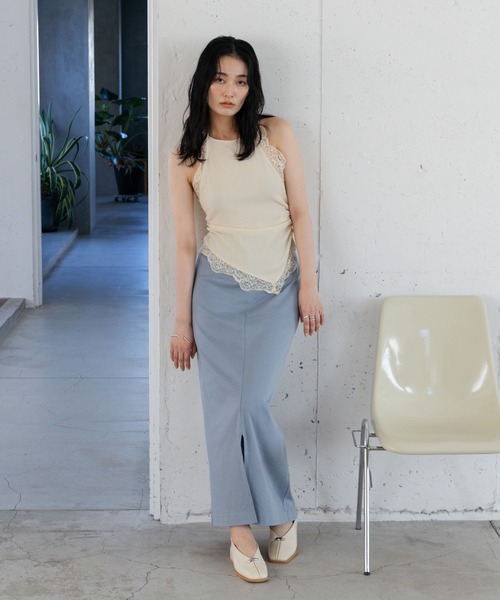 EVOL(イーボル)の「【柔らかい・22.0-25.0cm展開】スクエアメタルフラットパンプス JA5977(パンプス・レディース・ブラック/アイボリー/ベージュ・22.0cm/22.5cm/23.0cm/23.5cm/24.0cm/24.5cm/25.0cm)」の10枚目の写真