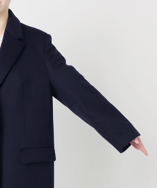 journal standard L'essage（ジャーナルスタンダードレサージュ）の「BALLI チェスターコート（チェスターコート・レディース・ネイビー・FREE）」の11枚目の写真