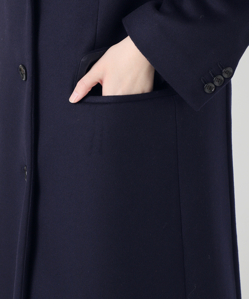journal standard L'essage（ジャーナルスタンダードレサージュ）の「BALLI チェスターコート（チェスターコート・レディース・ネイビー・FREE）」の9枚目の写真