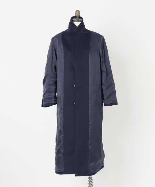journal standard L'essage（ジャーナルスタンダードレサージュ）の「BALLI チェスターコート（チェスターコート・レディース・ネイビー・FREE）」の6枚目の写真