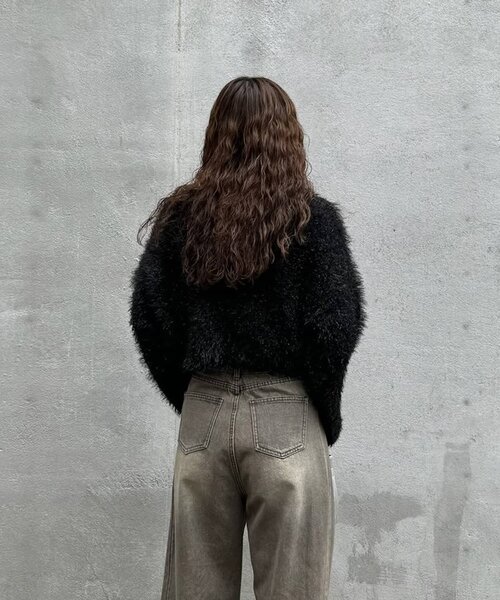 mline（エムライン）の「[mline]【大好評リバイバル！】ラメシャギーニット（ニット/セーター・レディース・ベージュ/ブラック・FREE）」の20枚目の写真