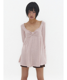 EXPIRED GIRL（エクスパイアードガール）の「Bambi Soft Top Pink（Tシャツ/カットソー）」