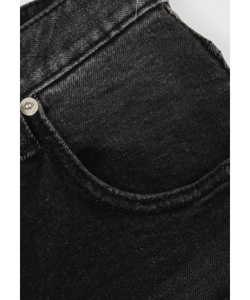 EBRE(エブレ)の「グレーオーバーサイズパンツ(デニムパンツ・レディース・グレー・SMALL/MEDIUM/LARGE)」の5枚目の写真