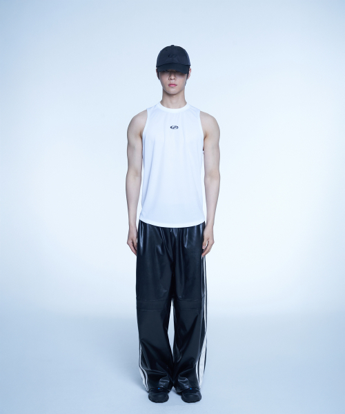 HYUNFIT（ヒョンフィット）の「BASIC MESH SLEEVELESS-[WHITE]（Tシャツ/カットソー・メンズ・その他・MEDIUM/LARGE/X-LARGE）」の5枚目の写真