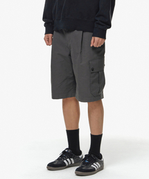 BEARDED KID（ビアーデッドキッド）の「Ripstop Cargo Half Pants Charcoal（その他パンツ）」