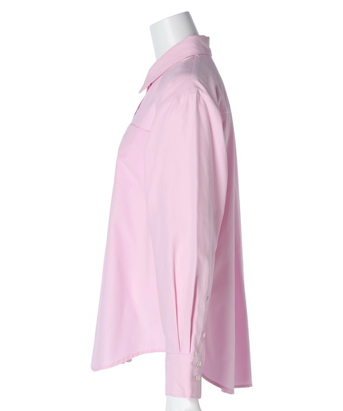 JUSGLITTY（ジャスグリッティー）の「刺繍入りシャツ（シャツ/ブラウス・レディース・ピンク・1/2）」の6枚目の写真