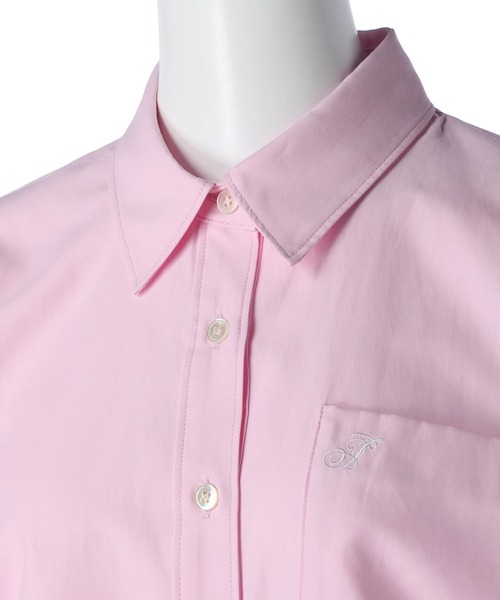 JUSGLITTY（ジャスグリッティー）の「刺繍入りシャツ（シャツ/ブラウス・レディース・ピンク・1/2）」の7枚目の写真