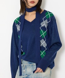 アーガイル ニット」に該当するファッション通販 - ZOZOTOWN