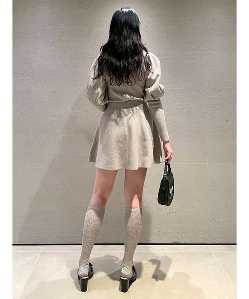 NEW YEAR'S SPECIAL ITEM】ボウタイニットセットアップ（ワンピース