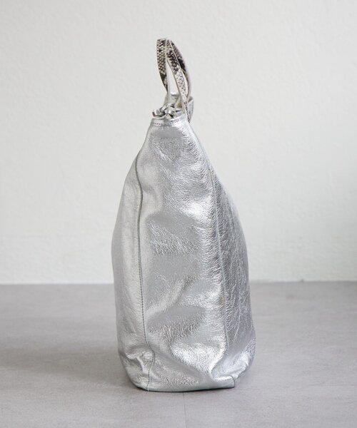 LIVETART（リヴェタート）の「《MARCO MASI》シルバートートバッグ（トートバッグ・レディース・ブラック・FREE）」の5枚目の写真