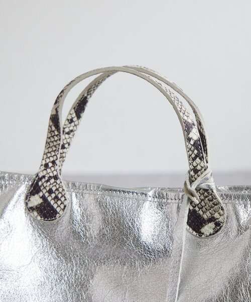 LIVETART（リヴェタート）の「《MARCO MASI》シルバートートバッグ（トートバッグ・レディース・ブラック・FREE）」の9枚目の写真