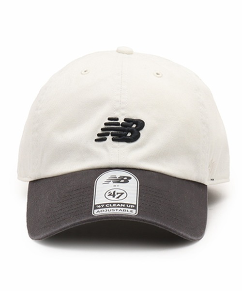 NEW BALANCE(ニューバランス)の「New Balance 47 Clean Up Canvas 2 Tone / ニューバランス 47 クリーンアップキャンバス2トーン(キャップ・メンズ・ホワイト・ONE SIZE)」の1枚目の写真