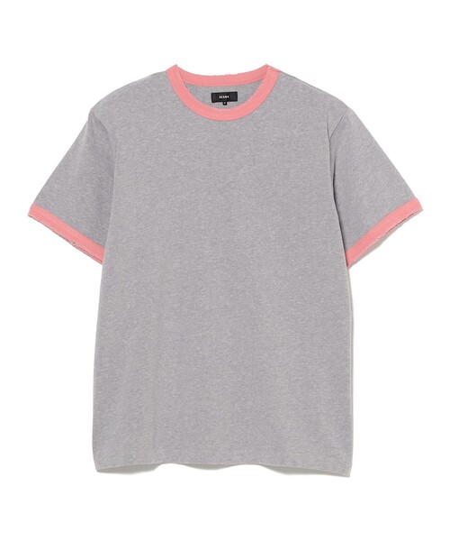 BEAMS(ビームス)の「ダメージ リンガー Tシャツ【リラックスフィット】(Tシャツ/カットソー・メンズ・グレー系その他/ネイビー・M/S/L/XL)」の16枚目の写真