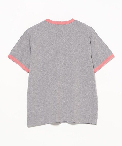 BEAMS(ビームス)の「ダメージ リンガー Tシャツ【リラックスフィット】(Tシャツ/カットソー・メンズ・グレー系その他/ネイビー・M/S/L/XL)」の10枚目の写真