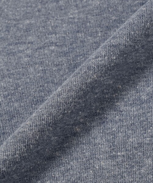 BEAMS(ビームス)の「ダメージ リンガー Tシャツ【リラックスフィット】(Tシャツ/カットソー・メンズ・グレー系その他/ネイビー・M/S/L/XL)」の7枚目の写真