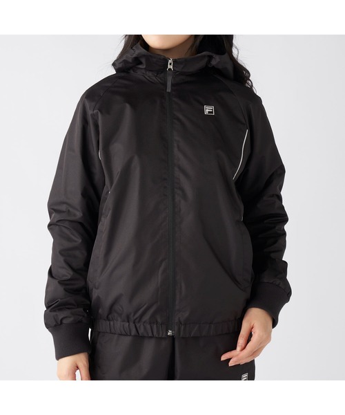FILA(フィラ)の「FILA フィラ スポーツ ライトリップ フリース ハイブリット ジャケット(ブルゾン・レディース・ブラック/チャコールグレー/ネイビー・L/M/LL)」の17枚目の写真