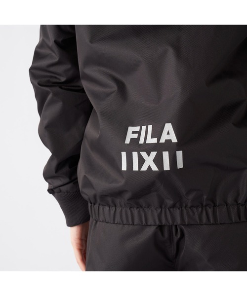 FILA(フィラ)の「FILA フィラ スポーツ ライトリップ フリース ハイブリット ジャケット(ブルゾン・レディース・ブラック/チャコールグレー/ネイビー・L/M/LL)」の22枚目の写真