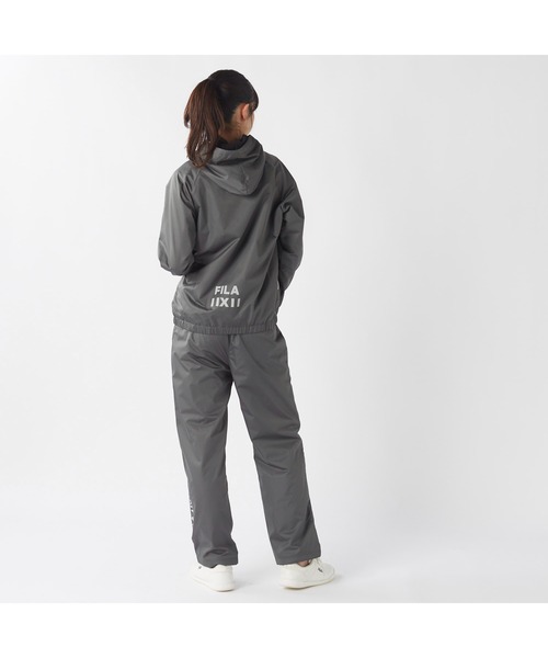 FILA(フィラ)の「FILA フィラ スポーツ ライトリップ フリース ハイブリット ジャケット(ブルゾン・レディース・ブラック/チャコールグレー/ネイビー・L/M/LL)」の11枚目の写真