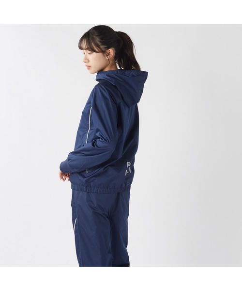 FILA(フィラ)の「FILA フィラ スポーツ ライトリップ フリース ハイブリット ジャケット(ブルゾン・レディース・ブラック/チャコールグレー/ネイビー・L/M/LL)」の15枚目の写真