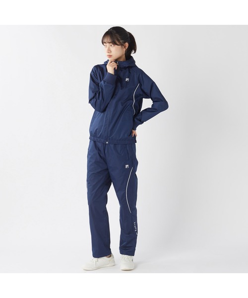 FILA(フィラ)の「FILA フィラ スポーツ ライトリップ フリース ハイブリット ジャケット(ブルゾン・レディース・ブラック/チャコールグレー/ネイビー・L/M/LL)」の16枚目の写真