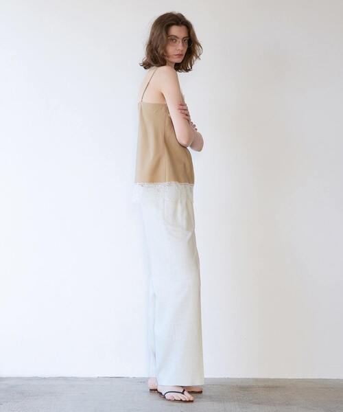 martinique（マルティニーク）の「タックパンツ（セットアップ可）（その他パンツ・レディース・ホワイト系その他・2/1）」の8枚目の写真