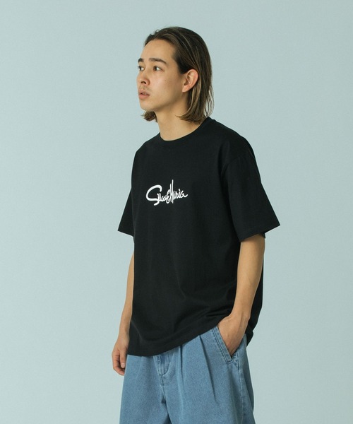 SILAS(サイラス)の「CURSIVE SILAS AND MARIA S/S TEE(Tシャツ/カットソー・メンズ・ホワイト/ブラック/イエロー・L/M/XL)」の12枚目の写真