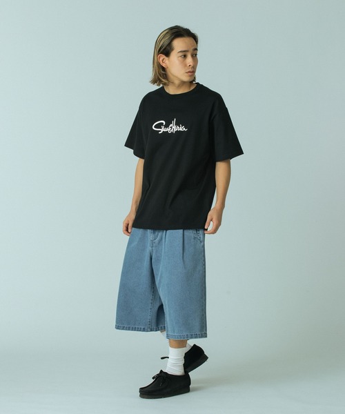 SILAS(サイラス)の「CURSIVE SILAS AND MARIA S/S TEE(Tシャツ/カットソー・メンズ・ホワイト/ブラック/イエロー・L/M/XL)」の10枚目の写真