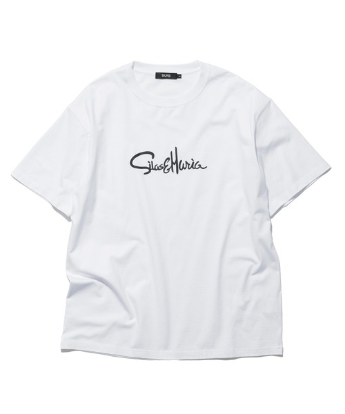 SILAS(サイラス)の「CURSIVE SILAS AND MARIA S/S TEE(Tシャツ/カットソー・メンズ・ホワイト/ブラック/イエロー・L/M/XL)」の18枚目の写真