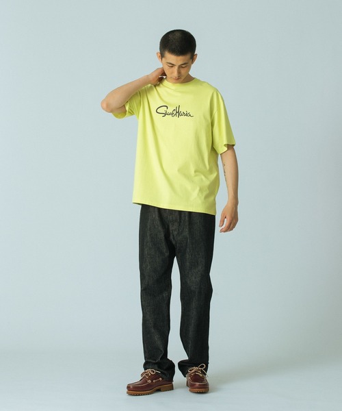 SILAS(サイラス)の「CURSIVE SILAS AND MARIA S/S TEE(Tシャツ/カットソー・メンズ・ホワイト/ブラック/イエロー・L/M/XL)」の16枚目の写真