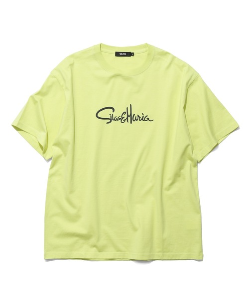 SILAS(サイラス)の「CURSIVE SILAS AND MARIA S/S TEE(Tシャツ/カットソー・メンズ・ホワイト/ブラック/イエロー・L/M/XL)」の20枚目の写真